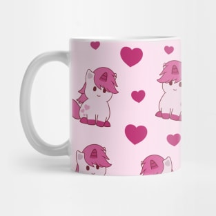 Cute Valentine Unicorn pattern Mug